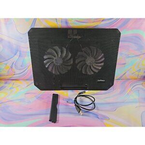 LotFancy Laptop Cooling Pad, Black (Includes USB) Read